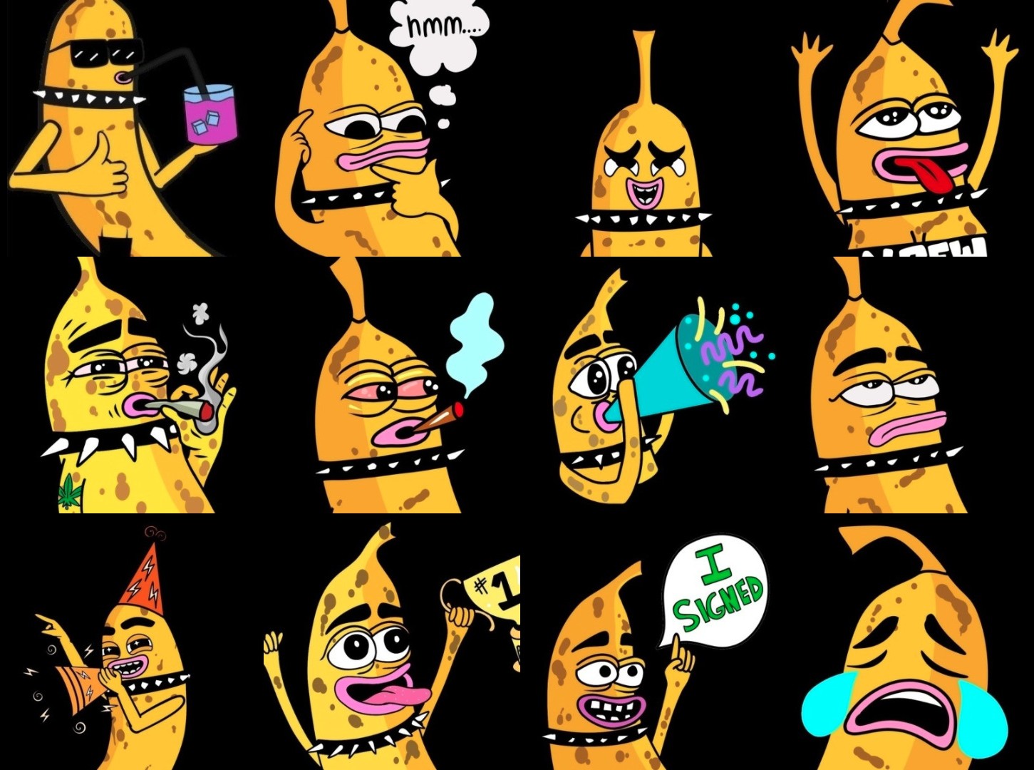 Character training images. Notice all images are diverse and high quality.