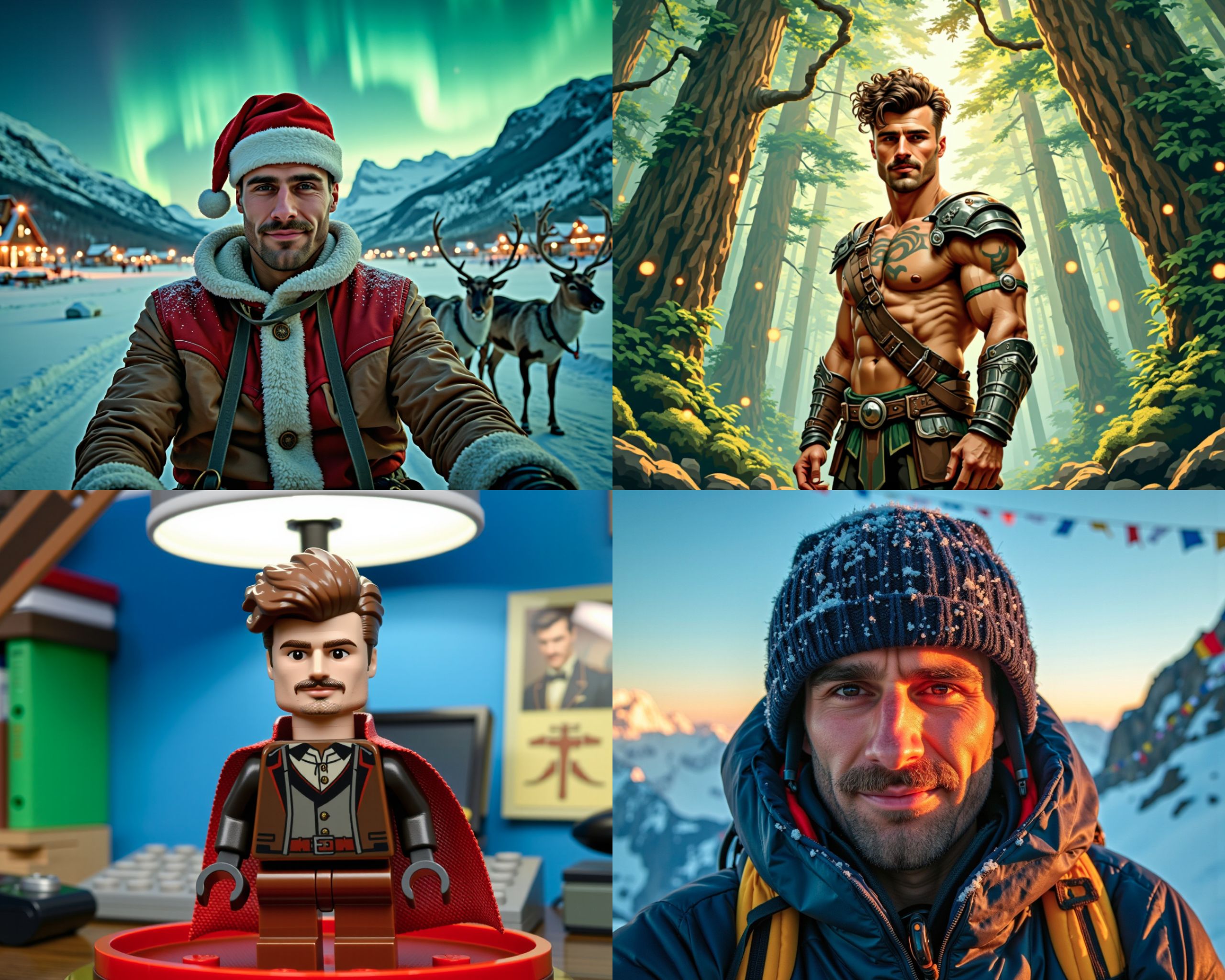 AI generated images using custom model