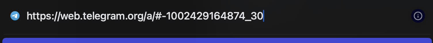 Inspect the link in the browser, and copy everything after the last slash. The group ID should look something like `-100` + `some_number` + `_some_string`.